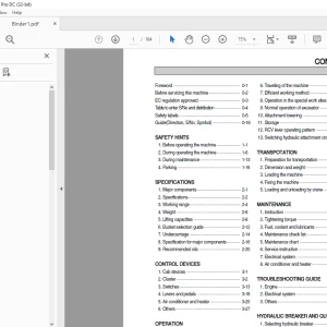 Hyundai R210NLC-7A Hydraulic Excavator Operator's Manual - PDF DOWNLOAD
