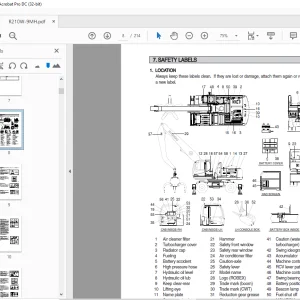 Hyundai R210W-9MH Wheel Excavator Operator's Manual 2023 - PDF DOWNLOAD
