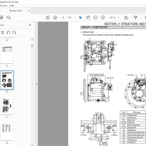 Hyundai R210W-9S Wheeled Excavator Service Manual 2023 - PDF DOWNLOAD