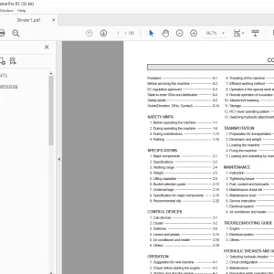 Hyundai R250LC-7 Hydraulic Excavator Operator's Manual - PDF DOWNLOAD