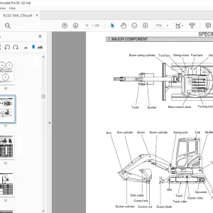 Hyundai R25Z-9AK Compact Excavator Operator's Manual 2023 - PDF DOWNLOAD