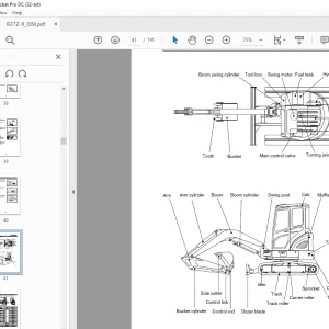 Hyundai R27Z-9 Mini Excavator Operator's Manual 2023 - PDF DOWNLOAD