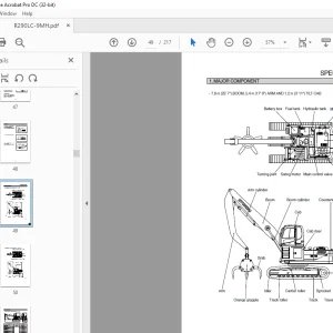 Hyundai R290LC-9MH Crawler Excavator Operator's Manual 2023 - PDF DOWNLOAD