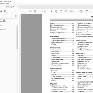 Hyundai R305LC-7 Crawler Excavator Operator's Manual 2023 PDF