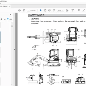 Hyundai R30Z-9AK Mini Excavator Operator's Manual 2023 - PDF DOWNLOAD