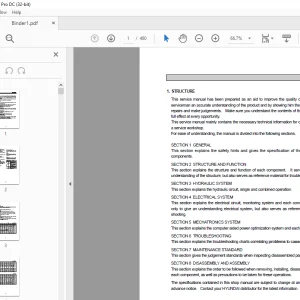 Hyundai R320LC-3 Crawler Type Excavator Service Manual 2023 - PDF DOWNLOAD