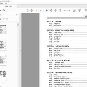 Hyundai R320LC-7A Crawler Excavator Service Manual 2023 - PDF DOWNLOAD