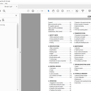 Hyundai R35Z-7 Crawler Excavator Operator's Manual 2023 PDF