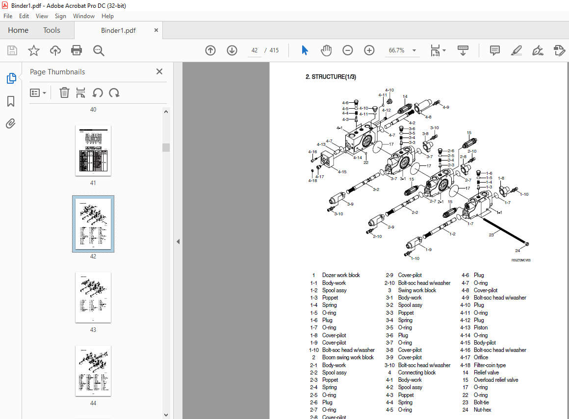 Hyundai R35Z-7 Wheel Excavator Service Manual 2023 - PDF DOWNLOAD ...