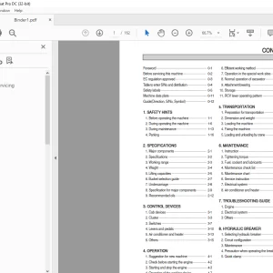 Hyundai R35Z-7A Mini Excavator Operator's Manual - PDF DOWNLOAD