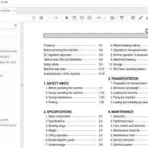 Hyundai R35Z-9 Mini Excavator Operator's Manual 2023 - PDF DOWNLOAD