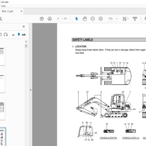Hyundai R55-7 Mini Excavator Operator's Manual 2023 - PDF DOWNLOAD