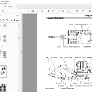 Hyundai R55-7A Mini Excavator Operator's Manual 2023 - PDF DOWNLOAD