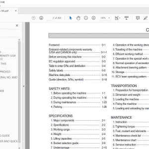 Hyundai R55-9A Compact Excavator Operator's Manual 2023 - PDF DOWNLOAD