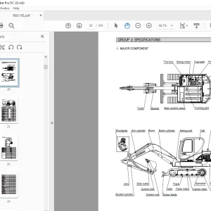 Hyundai R60-9S Mini Excavator Service Manual 2023 - PDF DOWNLOAD