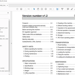 Hyundai R60WVS  PRO Wheel Excavator Operator's Manual 2023 PDF