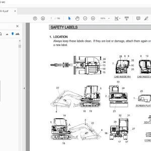 Hyundai R80CR-9 Crawler Excavator Operator's Manual 2023 - PDF DOWNLOAD