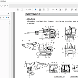 Hyundai RB150LC-9 Excavator Operator's Manual 2023 - PDF DOWNLOAD