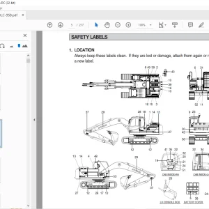 Hyundai RB160LC-9SB Excavator Operator's Manual 2023 - PDF DOWNLOAD