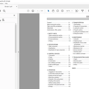 Hyundai SL730 Wheel Loader Operator's Manual 2023 PDF
