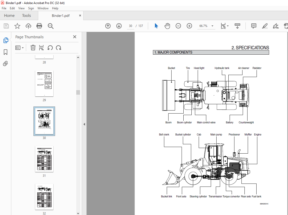 Hyundai SL730 Wheel Loader Operator's Manual 2023 PDF - HeyDownloads ...