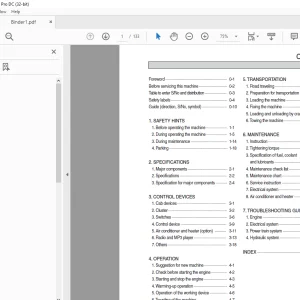 Hyundai SL763S Wheel Loader Operator's Manual 2023 PDF