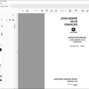 John Deere 450-B CRAWLER Operators Manual - PDF DOWNLOAD
