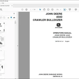John Deere 450D CRAWLER BULLDOZER Operators Manual - PDF DOWNLOAD