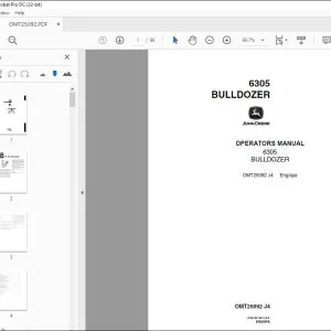 John Deere 6305 BULLDOZER Operators Manual - PDF DOWNLOAD