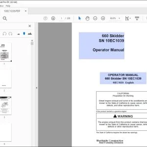 John Deere 660 Skidder Operator Manual - PDF DOWNLOAD