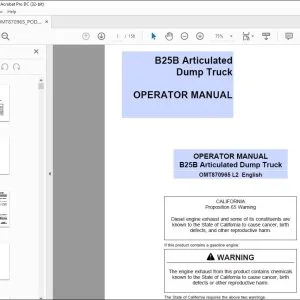 Hitachi ZAXIS 200LC-3 210LC-3 Excavator Operator's Manual PDF