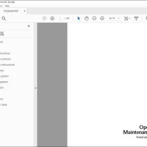 John Deere Timberjack 870B Operator's & Maintenance Manual F058409 - PDF DOWNLOAD