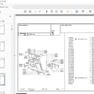 Laverda 2050 MCS Agricultural Tractor Parts Manual - PDF DOWNLOAD