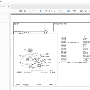 Laverda 2150 LXE Agricultural Tractor Parts Manual PDF