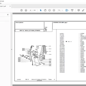 Laverda 2450 AL Agricultural Tractor Parts Manual - PDF DOWNLOAD