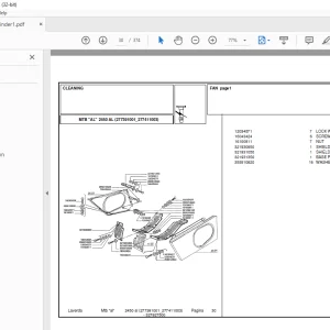 Laverda 2450 AL Agricultural Tractor Parts Manual - PDF DOWNLOAD
