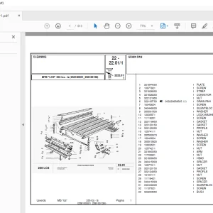Laverda 255 lcs-ls Agricultural Tractor Parts Manual - PDF DOWNLOAD