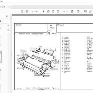 Laverda 256 REV Agricultural Tractor Parts Manual - PDF DOWNLOAD