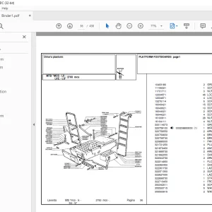 Laverda 2760 MCS Agricultural Tractor Parts Manual - PDF DOWNLOAD