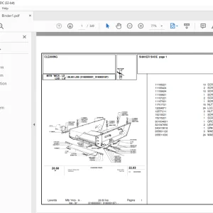 Laverda 2860 LXE Agricultural Tractor Parts Manual - PDF DOWNLOAD
