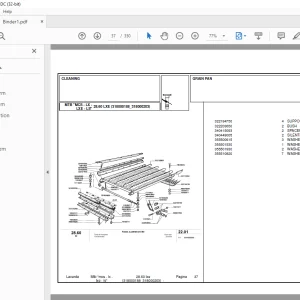 Laverda 2860 LXE Agricultural Tractor Parts Manual - PDF DOWNLOAD