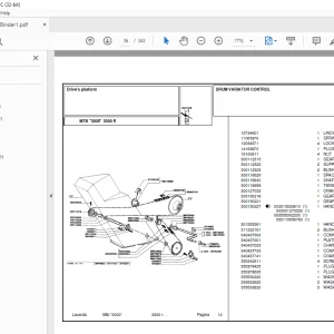 Laverda 3300 R Agricultural Tractor Parts Manual - PDF DOWNLOAD