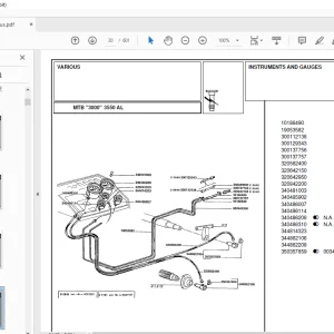 Laverda 3550 AL Agricultural Tractor Parts Manual - PDF DOWNLOAD