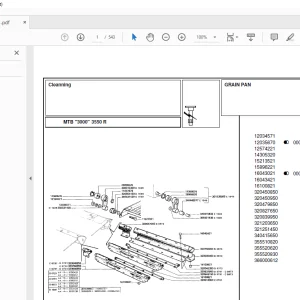 Laverda 3550 R Agricultural Tractor Parts Manual - PDF DOWNLOAD