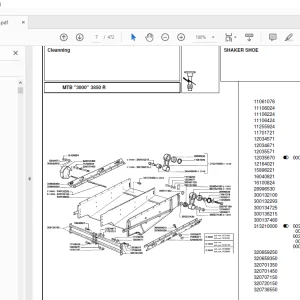 Laverda 3850R Agricultural Tractor Parts Manual - PDF DOWNLOAD
