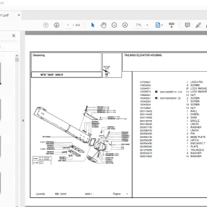 Laverda 3890 R Agricultural Tractor Parts Manual - PDF DOWNLOAD
