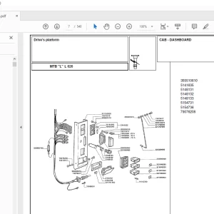 Laverda L626 Agricultural Tractor Parts Manual PDF