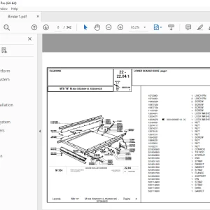 Laverda M304 Agricultural Tractor Parts Manual - PDF DOWNLOAD