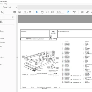 Laverda M304 Agricultural Tractor Parts Manual - PDF DOWNLOAD