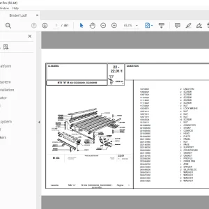 Laverda M304 Agricultural Tractor Parts Manual - PDF DOWNLOAD